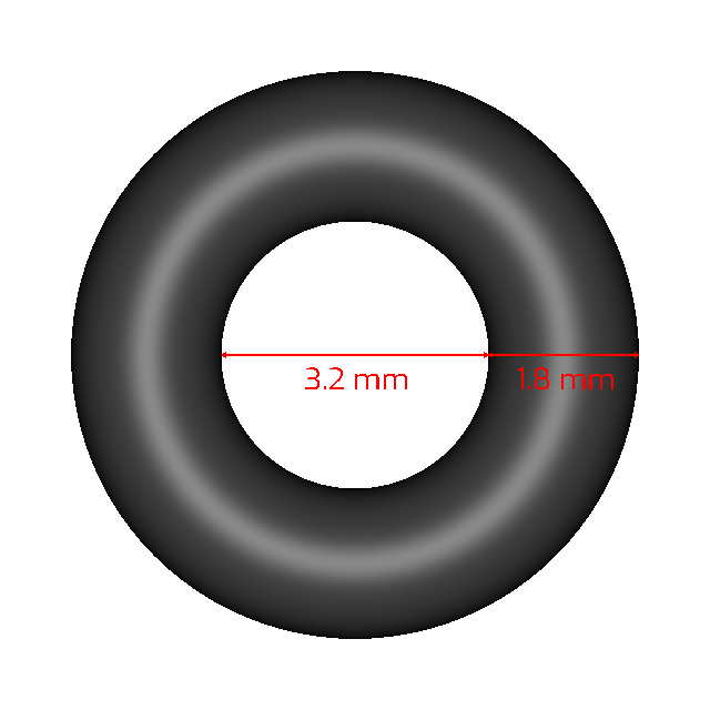 E1054 1 8X3 2 Metric O Rings